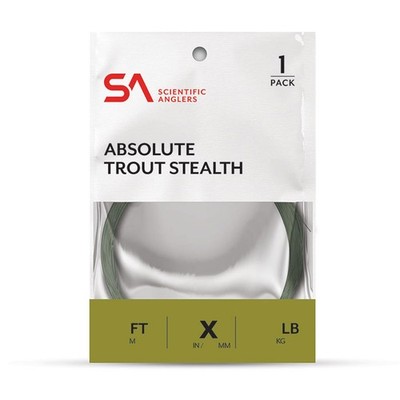 Scientific Anglers Absolute Trout Stealth Leaders