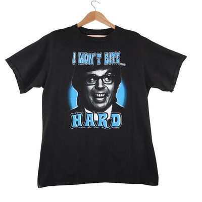Vintage 1998 Austin Powers ''I Won't Bite  Hard'' On Front & Back Graphic T-Shirt