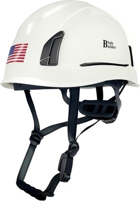 White Hard Hat TYPE II One Hand Closure Insulated