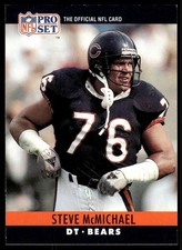 1990 Pro Set Steve McMichael Chicago Bears #54