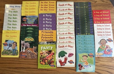Houghton Mifflin Kindergarten Leveled Readers 75 Book Lot Guided Reading Groups