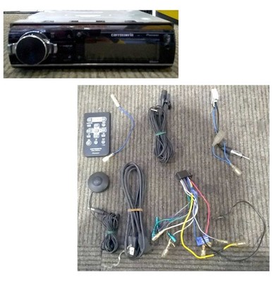 Pioneer Carrozzeria DEH-970 Car CD USB Receiver w/ Accessories Tested Working