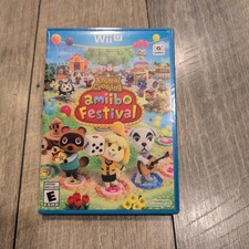 Nintendo Animal Crossing Amiibo  sealed Festival Wii U Board Game