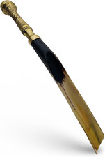 Shoe Horn, 16" Brass Handle, for Men, Women, Seniors, Kids