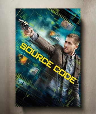 Source Code 8x12 Metal Movie Poster Sign