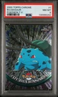 2000 Topps Chrome Pokemon T.V. Bulbasaur #1 PSA 8