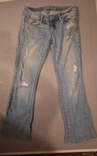 Women s AE Favorite Boyfriend Light Wash Dist...