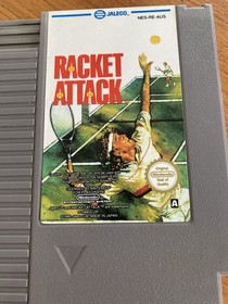NES ~ RACKET ATTACK ~ Tennis Nintendo Game NES-RE-AUS Game Cart Only Pal A