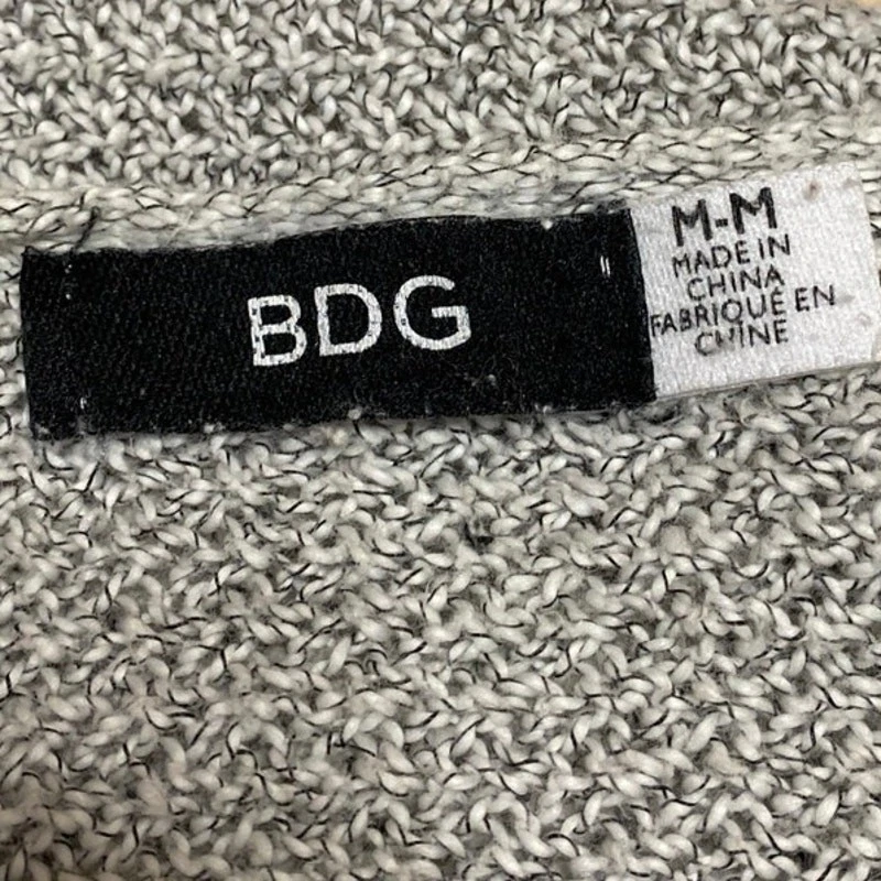 Urban Outfitters BDG Women's Gray Long Sleeve Open Cardigan Sweater Top Size M - Image 3 of 4