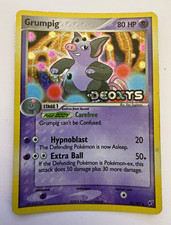 Pokemon Grumpig 32/107 EX Deoxys Stamped Reverse Holo 2005 Vintage TCG on eBay