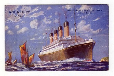 VERSAND, WHITE STAR LINE, R.M.S. OLYMPIA