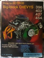 How to Hotrod Big-Block Chevys by Bill Fisher  Bob Waar VTG PB H. P. Books 1986