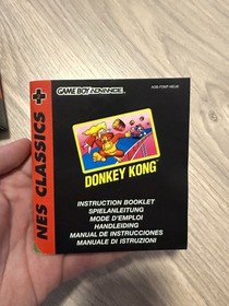 Gameboy Advance - DONKEY KONG - NES Classics - Nur OVP - Sammler