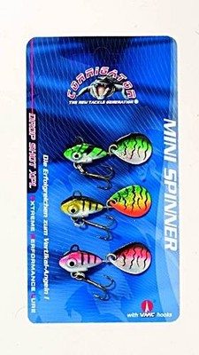 Jenzi Mini Spinnerset 3 Stück 12g Eisangeln oder Barschzocker