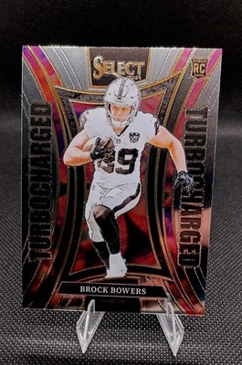 2024 Panini Select - Turbocharged Brock Bowers #6 (RC)