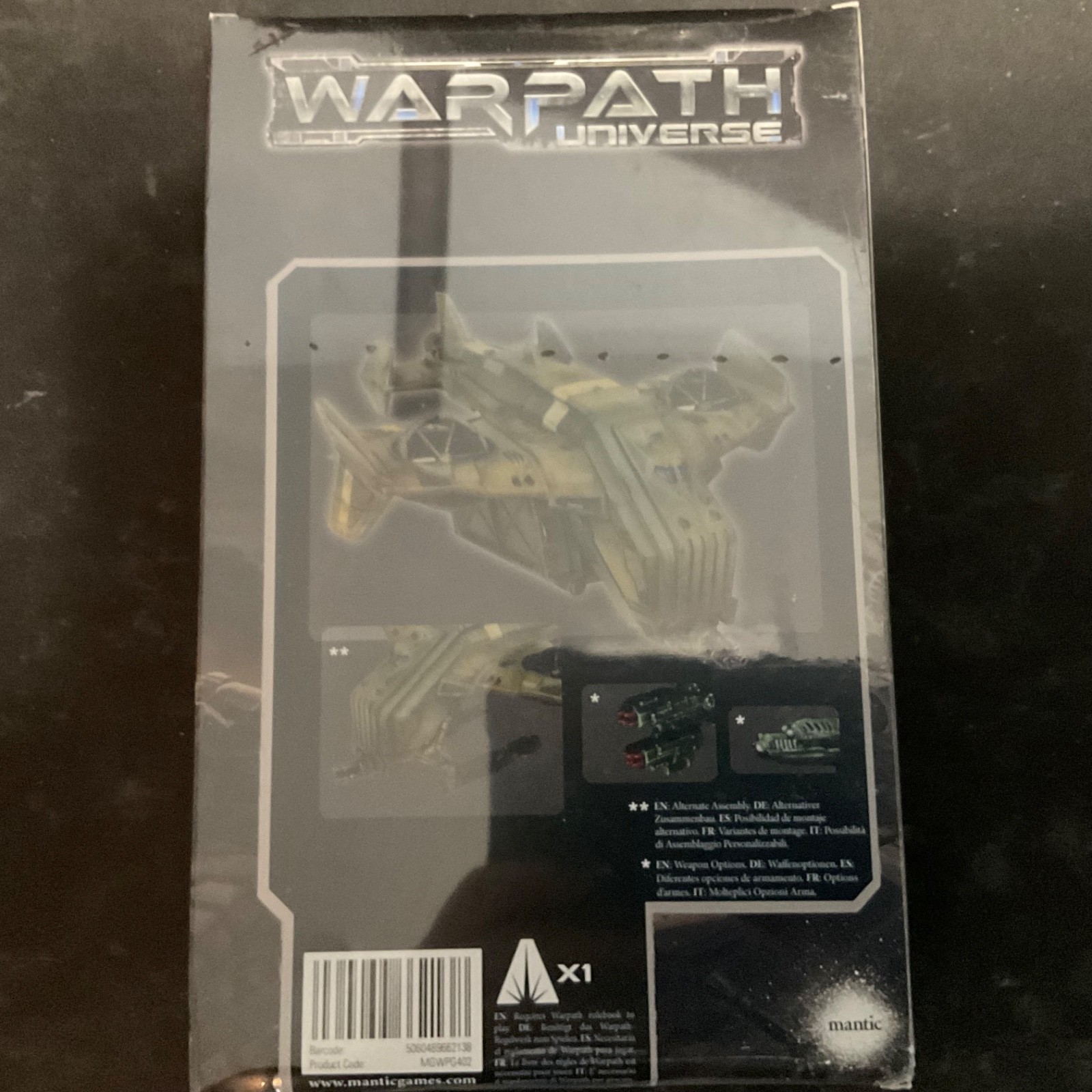 mantic games warpath deadzone Hornet Dropship