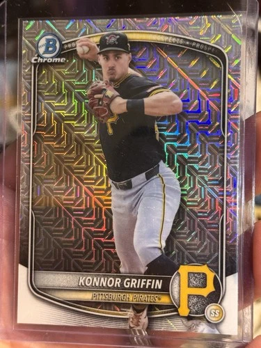 2025 Bowman Draft - Chrome Konnor Griffin #BDC-102 Mojo Refractor (RC)