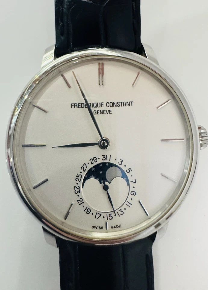 Frederique Constant Slimline Automatic Movement Silver Dial Mens WatchFC-705X4S4 - Image 4 of 4