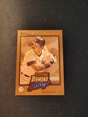 2002 Donruss - All-Time Diamond Kings Don Mattingly #ATDK-6 Studio Series /250