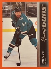 2021-22 Upper Deck Series 1 - Young Guns Jeffrey Viel #233 (RC)