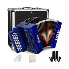 31 Tasti 12 Bassi Fisarmonica per Adulti, Fisarmonica per Pianoforte Professionale con Super...