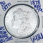 1878 REV 79 BU UNCIRCULATED MORGAN SILVER DOLLAR U.S. MINT RARE KEY DATE 6426
