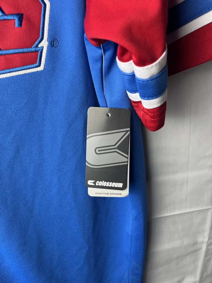 Camiseta deportiva de béisbol con botones Ole Miss talla XL nueva con etiquetas Foto 3 de 4