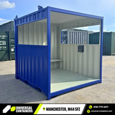Shipping Container Office Cabin Kiosk Workshop Shelter Portable Unit
