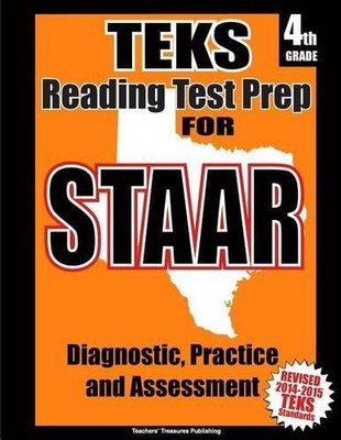 Teachers' Treas TEKS 4th Grade Reading Test Prep for S (Taschenbuch) (US IMPORT)