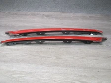 85-89 TOYOTA MR2 AW15 FRONT WINDSHIELD A PILLAR EXTERIOR TRIM MOLDING SET OEM