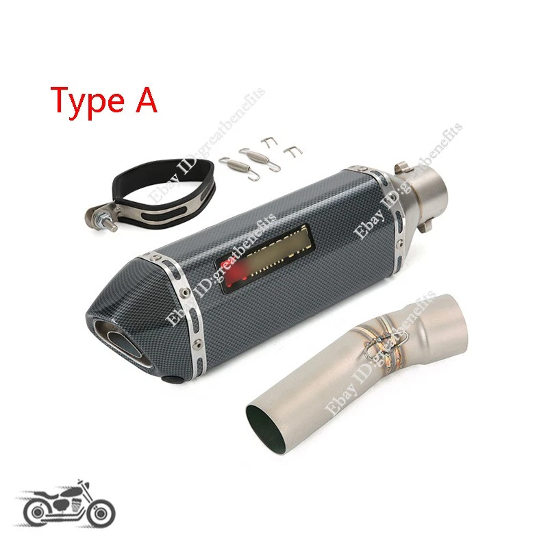 Silenciador para BMW F800GS F650GS F700GS F800R tubo de escape link médio esquerdo - Imagem 4 de 4