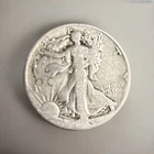 1945 D USA Walking Liberty Half Dollar VG