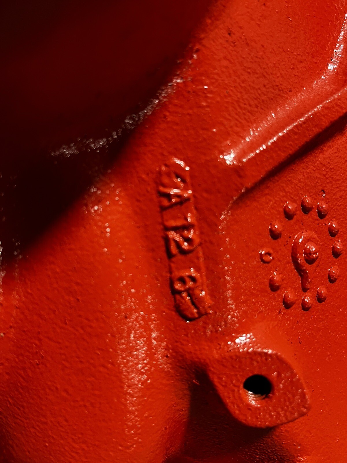 Big Block Chevy Intake Manifold Holley 4bbl Cast 3866948 Date Code A