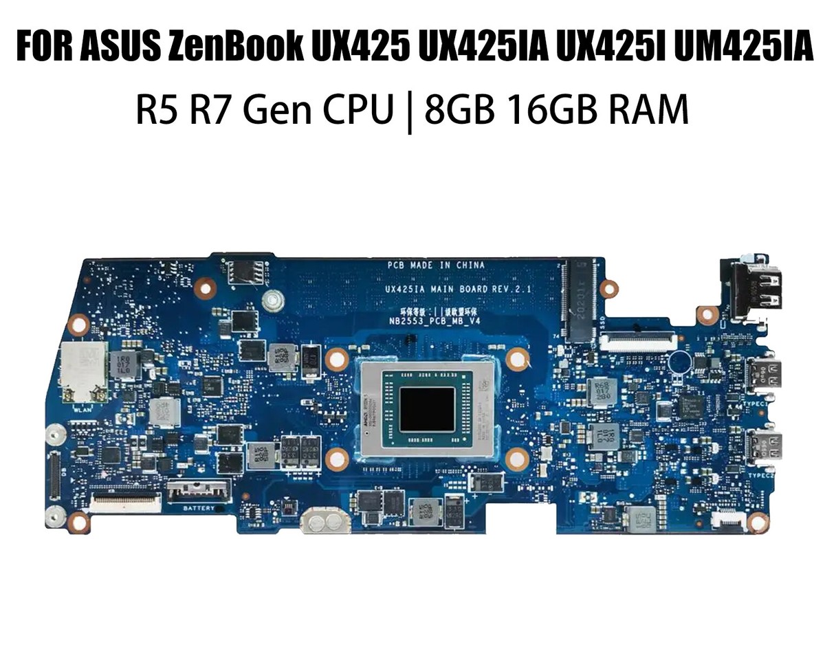 ZenBook UM425I Ryzen7 BIOS確認済 ASUS ZenBook UX425 UX425IA UX425I UM425IA Motherboard R5-4500U R7