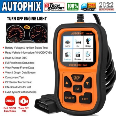 Autophix OM126 Profi OBD2 Diagnosegerät Tool Auto KFZ Scanner Fehlerauslesegerät
