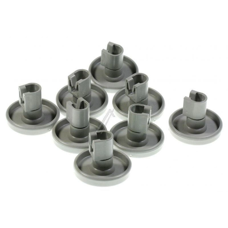 Wheel Kit (Lower Basket) 8Pcs Replacement 50286965004 Dishwasher Aeg