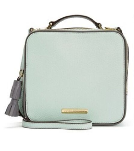 BORSA A TRACOLLA JUICY COUTURE CONTINENTAL COUTURE IN PELLE! Nuovo con etichette! AZURE MIST - Foto 2 di 12