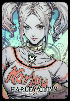 Harley Quinn Suicide Squad Superheroine Waifu Karte CCG