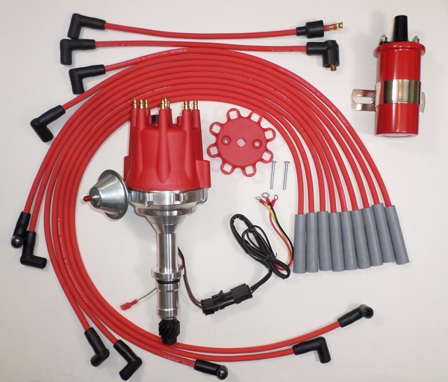 Small Cap BUICK BIG BLOCK 400 430 455 RED HEI Distributor + RED 45K