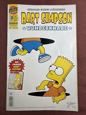Simpsons Comic Bart Simpson Wunderknabe April 2007 Ohne Poster