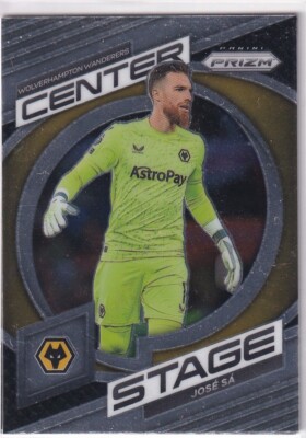 Panini Prizm 2023-24 Premier League No. 13 Jose Sa Center Stage