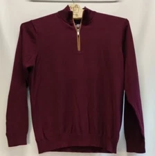 Report Collection Men's 1/4 Zip Pullover Sweater Size XL