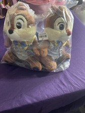 Disney Parks Chip  Dale 50th Anniversary WDW 8" Plush 2021 - NEW