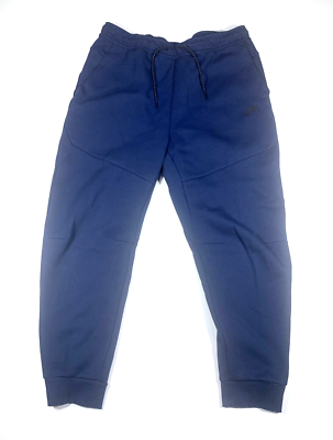 Nike Tech Fleece Men's Jogger Size L - Navy Blue for sale online