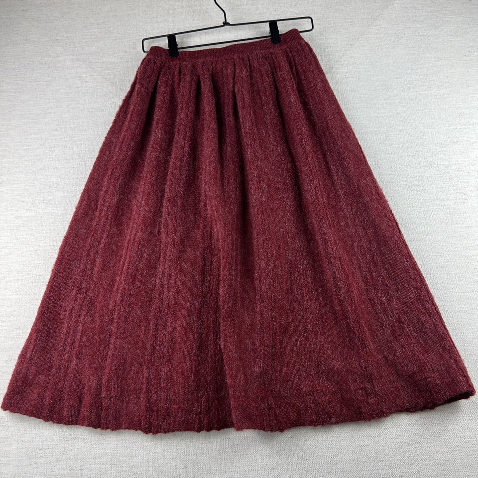 Vintage Made Italy Luisa Gresy de Pietri 2 pc Wool Knit Sweater Skirt