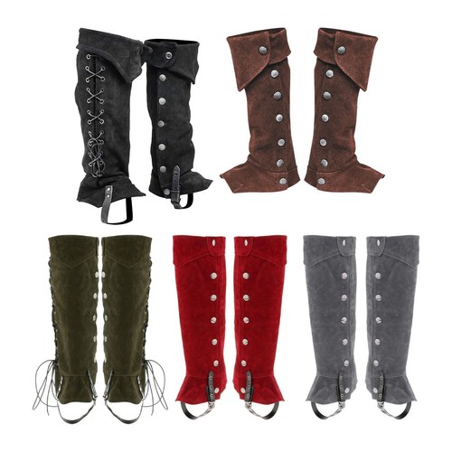 Bottes De Pirate Médiévales, Protège-jambes Gothiques Pour Accessoires 127347635509