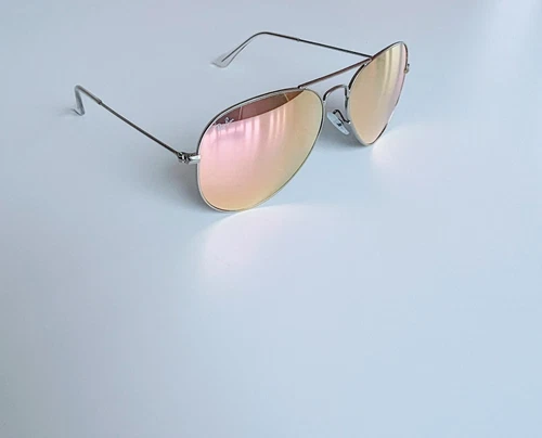 Ray-Ban Aviator Sunglasses RB3025 112/69 58mm Iconic Orange Mirror Gold Frame - Picture 13 of 23
