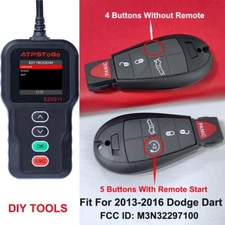 For 2013 2014 2015 2016 Dodge Dart Reomte Car Key Fob M3N-32297100