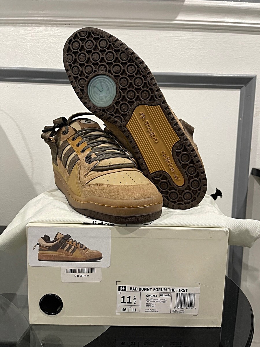 NEW ADIDAS FORUM THE FIRST CAFE LOW BAD BUNNY SIZE GW0264 MEN