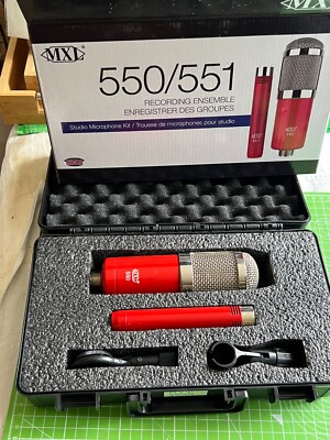 MXL 550/551R - Gesang/Instrument Kondensator Mikrofon Pack